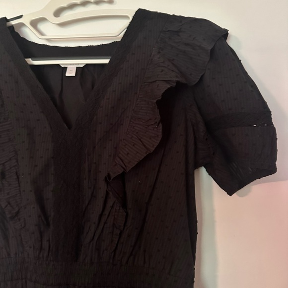 Lauren Conrad V-Neck Ruffle Mini Dress - Picture 5 of 5